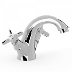 Tres Clasic bateria umywalkowa chrom 24210201