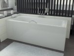 Besco Talia wanna prostokątna 120x70cm WAT120PK