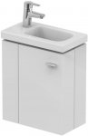 Ideal Standard Connect Space Umywalka półblatowa 45x25 cm, otwór po lewej stronie, biała E136201