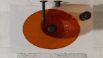 Besco Anya Earth Rust umywalka nablatowa + syfon chrom UMA50ERC