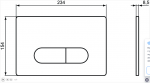 Ideal Standard ProSys Przycisk spłukujący, chrom R0115AA