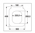 Villeroy&Boch Venticello 9M79S101 Deska sedesowa SlimSeat (Wrapover) Weiss Alpin  