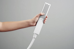 Hansgrohe Pulsify E Główka prysznicowa 100 1jet EcoSmart, Slim biały mat 24320700