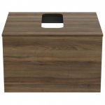 Ideal Standard Adapto Szafka pod umywalkę 60 cm z otworem ciemne drewno U8594FW