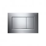 GEBERIT Przycisk uruchamiający Geberit Sigma30, przedni, chrom błyszczący-chrom mat-chrom błyszczący GEBERIT 115.883.KH.1