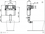 Ideal Standard ProSys Zbiornik do WC kompakt, R014167
