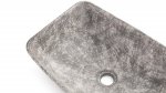 S.V.I.S. Design UMYWALKA 50 CM VIRGO BASIC - STONE, SZARY, LAKIER MATOWY