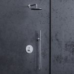 Omnires Y zestaw prysznicowy podtynkowy nikiel SYSY16NI 