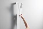 Hansgrohe Pulsify E Zestaw prysznicowy 100 1jet EcoSmart z drążkiem 90 cm biały mat 24381700