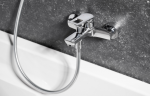 KFA Amazonit bateria wannowa ścienna chrom 462401000/24H