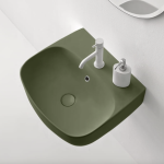 KERASAN NOLITA UMYWALKA PODWIESZANA/ NABLATOWA VERDE MATT 50x45 534011