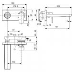Ideal Standard Edge bateria umywalkowa podtynkowa chrom A7116AA