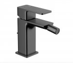 KFA Armatura Dust bateria bidetowa gun metal 13.8 cm z korkiem 93832500