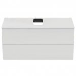 Ideal Standard Adapto Szafka pod umywalkę 105 cm z otworem ciemne drewno U8597FW