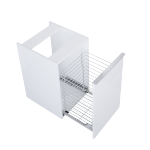 Elita KOMODA LOOK 40 Z KOSZEM CARGO WHITE MATT PDW 167608