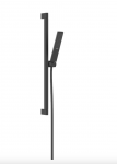 Hansgrohe Pulsify E Zestaw prysznicowy 100 1jet EcoSmart z drążkiem 65 cm czarny mat 24370670