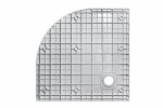 Besco Vexo Marble brodzik półokrągły 90 VM9090P