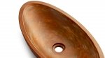  S.V.I.S.Design  UMYWALKA 60 CM ORION BASIC - AGED METAL, MIEDZIANY I ZIELONY, LAKIER MATOWY