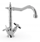 Tres Cocina Bateria dwuuchwytowa kuchenna 24234201 Chrom