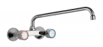 Tres Cocina Bateria dwuuchwytowa ścienna kuchenna 123360 Chrom