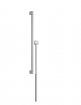Hansgrohe Unica Drążek prysznicowy E Puro 65 cm z suwakiem EasySlide i wężem prysznicowym Isiflex 160cm chrom 24404000