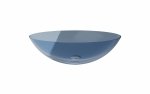 Besco Anya Blue Wave umywalka nablatowa + syfon chrom UMA50BWC