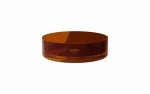 Besco Enya Earth Rust umywalka nablatowa+ maskownica czarny matt UME36ERB