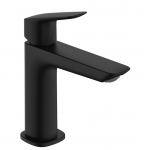 Hansgrohe Logis Jednouchwytowa bateria umywalkowa 110 Fine CoolStart bez kompletu odpływowego czarny mat 71255670