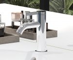 AQG Bateria umywalkowa Urban Flow Chrom 01URF100CR