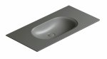 Catalano SFERA 100x50 umywalka prostokątna ciemny szary mat 0521010032