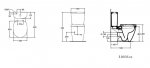 Ideal Standard Connect Miska WC do kompaktu 36,5x66,5 cm biała E803601