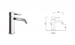 Giulini Giovanni Futuro bateria umywalkowa 6545