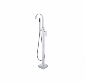 Besco Modern II bateria wannowa wolnostojąca chrom BW-MII-CH