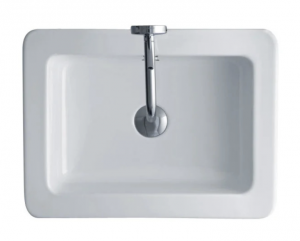 Kerasan Cento Umywalka Stawiana na Blat 50x38 cm Biały 324801