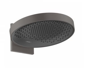 Hansgrohe Rainfinity Deszczownica ścienna 36 cm czarny chrom szczotkowany 26230340