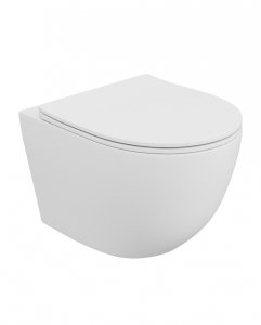 Lavita Miska wisząca WC Sofi slim White Mat 3.0 z deską wolnoopadającą 5900378344001