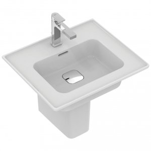 Ideal Standard Strada II Umywalka wisząca lub meblowa 54x46 cm z otworem na baterię, biała T298801