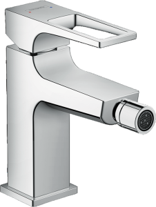 74520000 Hansgrohe Metropol Jednouchwytowa bateria bidetowa z uchwytem Loop i kompletem odpływowym Push-Open Hansgrohe Metropol Jednouchwytowa bateria bidetowa z uchwytem Loop i kompletem odpływowym Push-Open