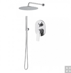Demm Shine zestaw prysznicowy podtynkowy deszczownica 30 cm chrom 72ZES30