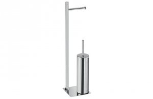 Gedy Pirenei TRILLY stojak na papier+szczotka TR32 chrom
