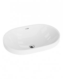 Lavita Umywalka wpuszczana w blat Puebla 60x39cm 5900378301677