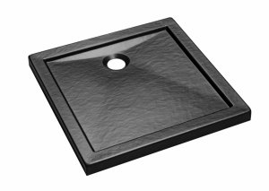 Besco Aquarius Stone Effect New brodzik kwadratowy 80x80 BAA80KCN