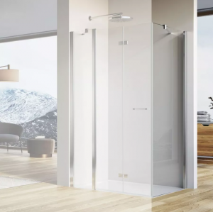 Ronal Sanswiss Solino ścianka prysznicowa 120 cm boczna do drzwi srebrny połysk SOLT112005007