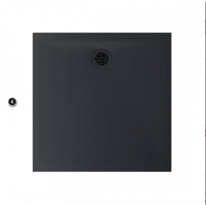 Ronal Air brodzik kwadratowy 90x90 cm konglomeratowy antracyt W37Q09017