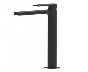 AQG Bateria umywalkowa wysoka Alpha Czarny 01ALP120NG