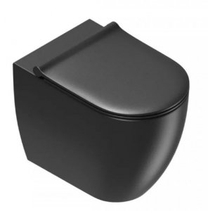 Catalano Sfera muszla WC stojąca Silentech czarny mat 0514550022