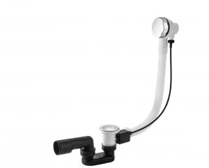 Vedo Classic I Przelew wannowy z korkiem automatycznym 70cm chrom 242A/70/CH