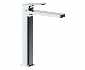 AQG Bateria umywalkowa wysoka Delta Chrom 01DEL120CR