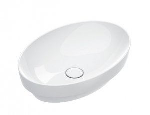 Catalano Sfera umywalka 58x40 cm owalna biała 0524580001