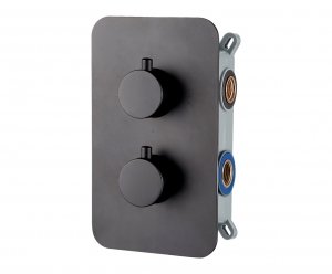 AQG Bateria termostatyczna 2-drożna Aqua Therm Czarny 03AQT351NG